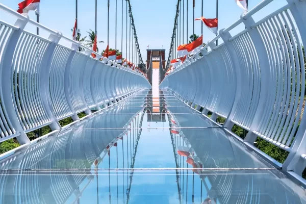 Bali Glass Bridge – A Thrilling Walk Above Waterfall
