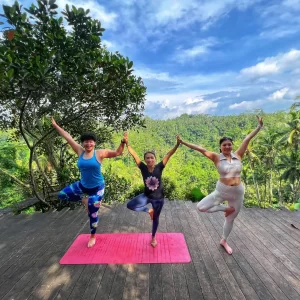 Bali Outdoor Yoga & Floating Breakfast in Ubud Jungle